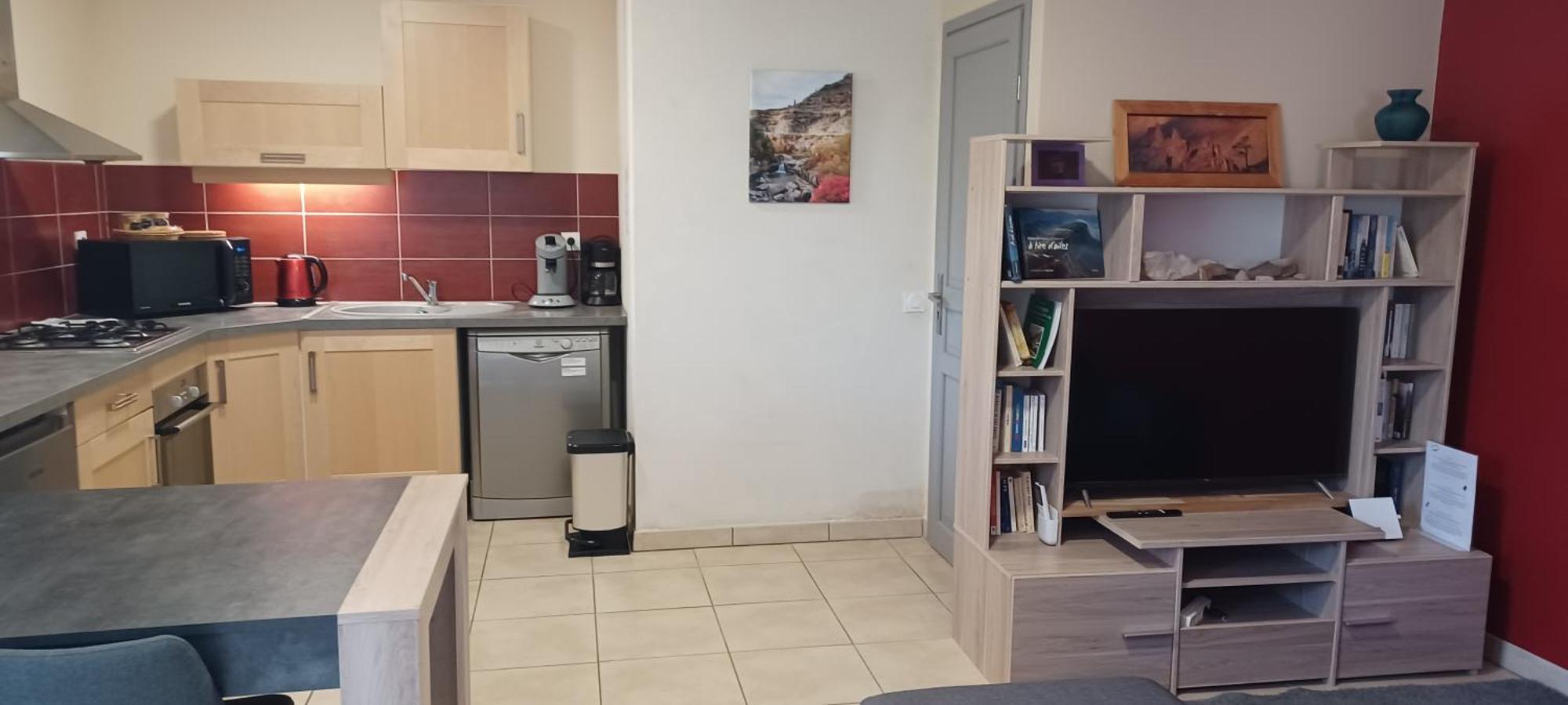 Appartement Entre Sisteron Et Gorges De La Meouge " Les Hauts De Toscane " Ribiers Exterior photo